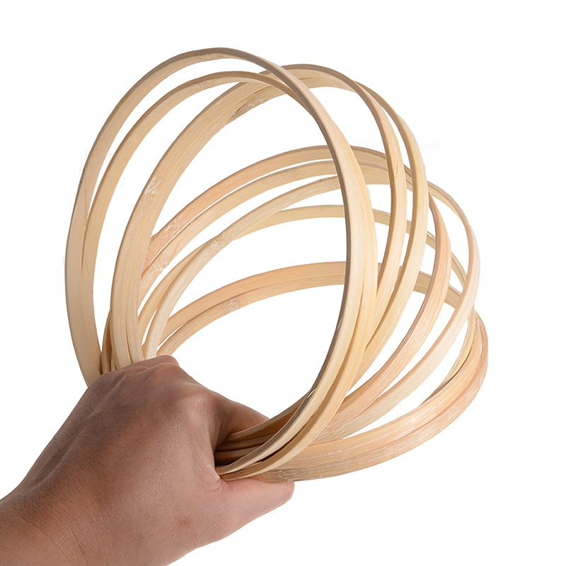 8-40cm Mini Holz Stickerei Kreuz Stich Bambus Band Für Bausatz Ring Stickerei Band Rahmen Große NäHenne Werkzeuge zubehör Dekor