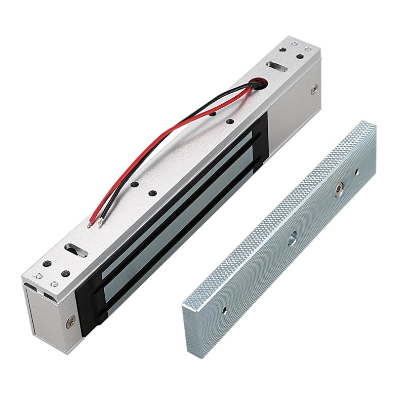 Electronic Door Lock Safurance Single Door 12V Electric Magnetic Electromagnetic Lock 280Kg(600 Lb) Magnetic Lock Access Control