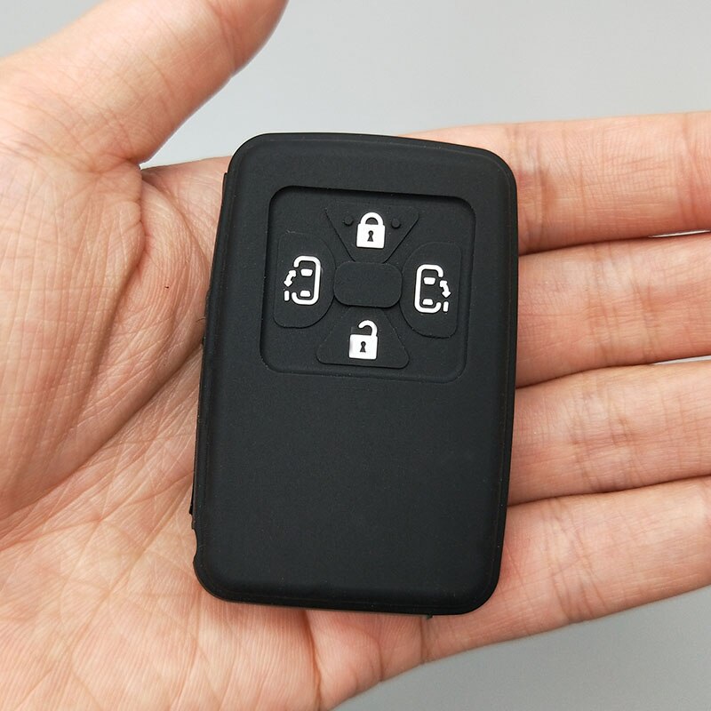 2/3 /4/5- knops autosleutel beschermhoes voor toyota camry avalon corolla yaris tarago mark x rav 4 voxy estima siliconen hoesje: 4 knop