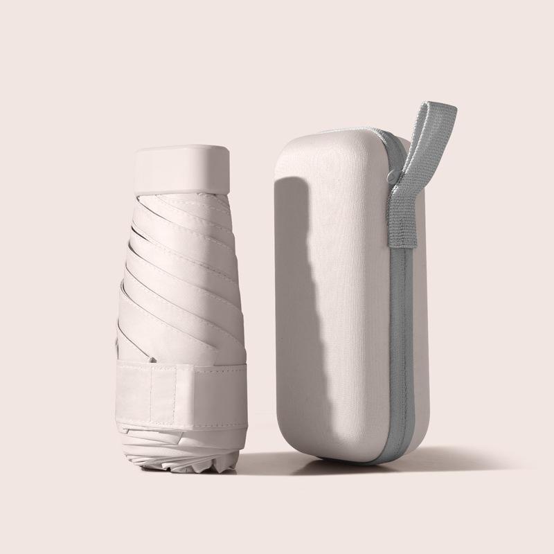 Xiaomi-Mini paraguas Ultra compacto con revestimiento negro, bolsillo portátil, sol, lluvia, doble uso, ligero, de viaje, para mujeres y hombres: Otros