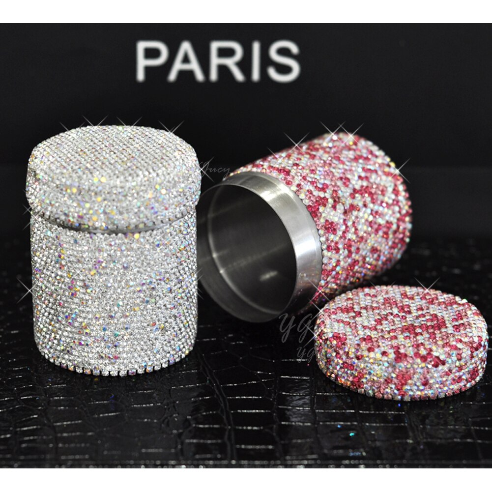 Bling strass bilförvaring städlåda dörrförvaring fathållare & hemrum hotellkontorsbord sminklåda