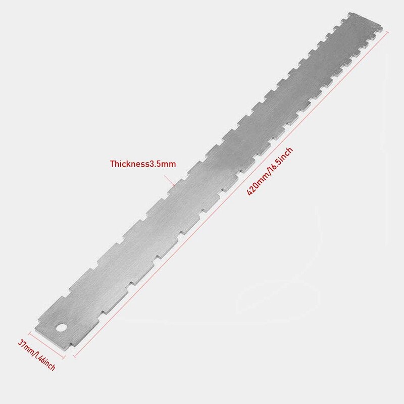 Manche de guitare crantée bord droit Luthiers outil avec corde Action règle jauge pour Gibson 24.75 pouces et garde-boue 25.5 pouces Electr