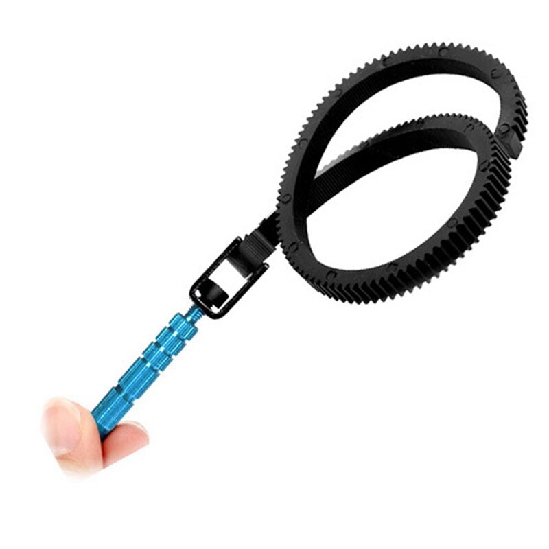 RISE-Rubber segui la cinghia del cambio dell&#39;anello di messa A fuoco con spina In lega di alluminio e accessori per obiettivi ombrello per obiettivo della fotocamera per Sony A 6000