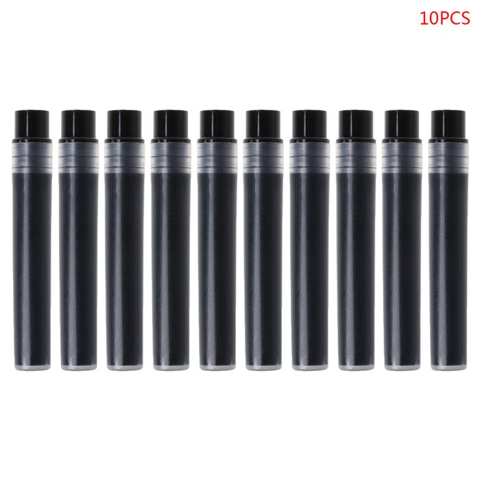 10pcs Replacement Refills for Whiteboard Marker Pen White Board Dry-Erase Pens School Supplies Stationery X3UE: BK