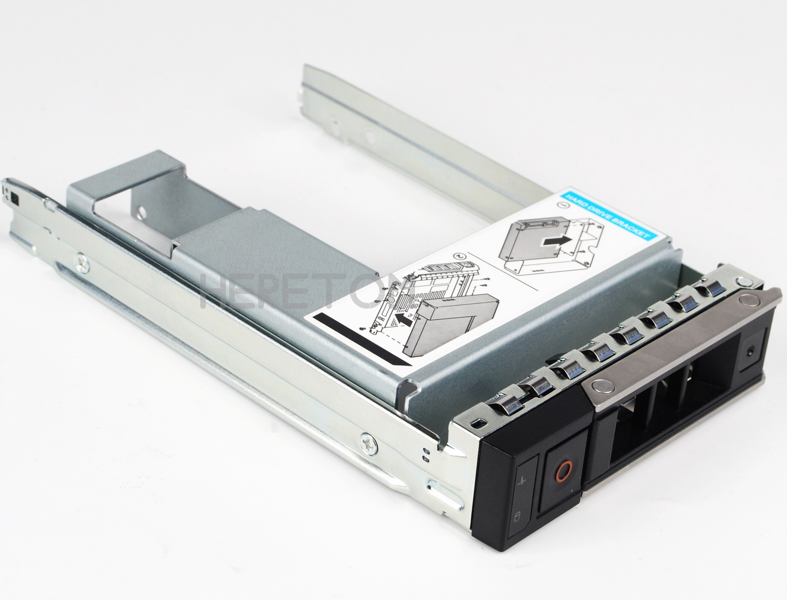 Heretom 2.5 "tot 3.5" HDD Adapter + 3.5 "tray Caddy voor Dell Poweredge R240 R340