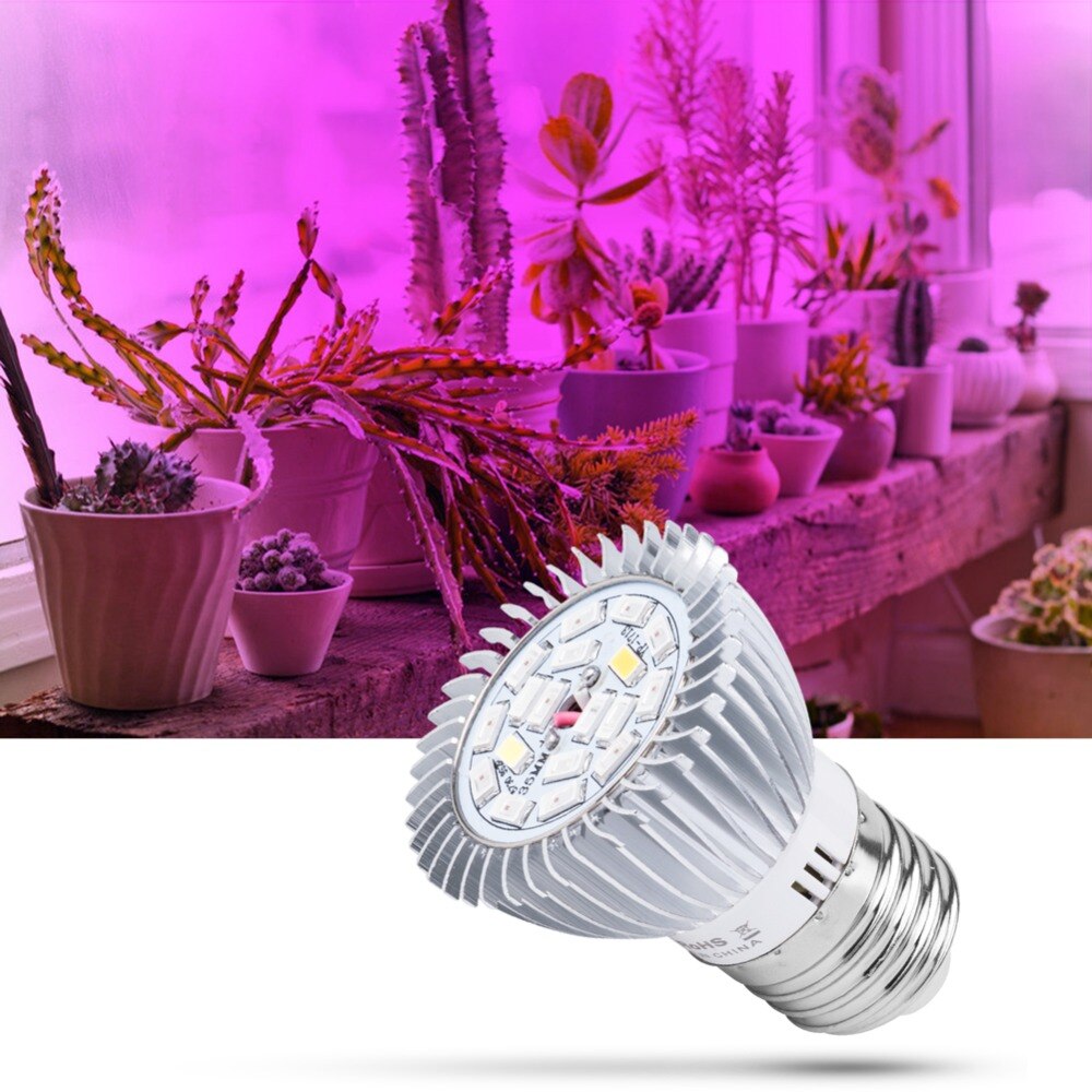 E14 LED Grow Light E27 Full Spectrum LED Plant Light Bulb 18W 28W Fitolamp AC85-265V Red Blue UV IR Led Growing Lamp For Plants