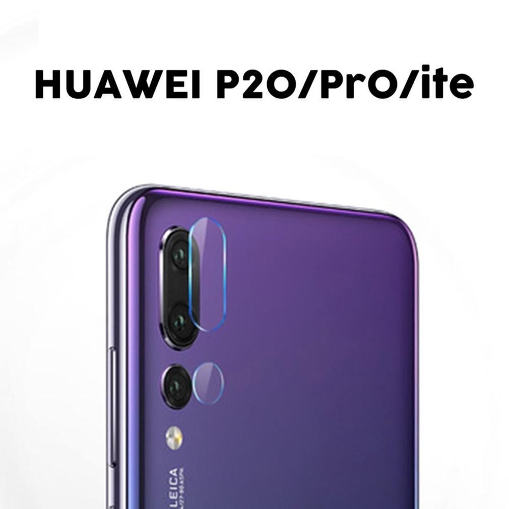 Smart telefon bagside kamera linse hærdet glas bagcover film til huawei  p20 pro /p20/p20 lite eksplosionssikker kamera glas film