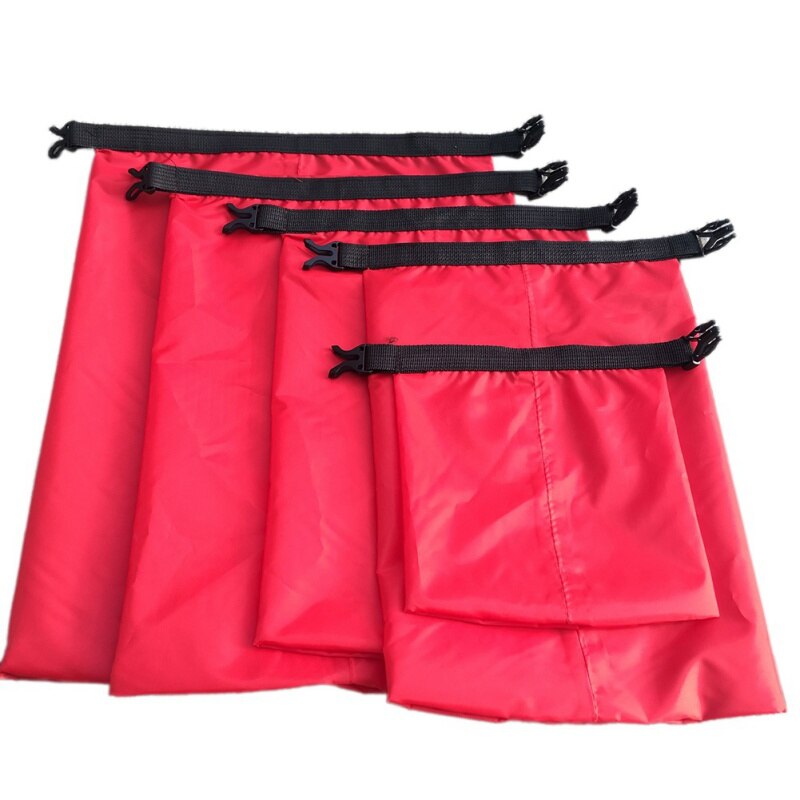 5 uds bolsa seca impermeable al aire libre playa bucled saco de almacenamiento viajes natación deriva bolsas de esnórquel Accesorios