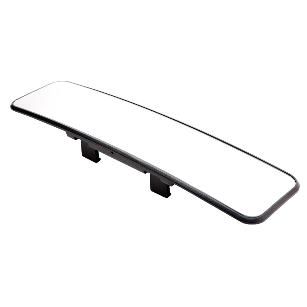 Universal Car 300mm Wide-Angle Rear-View Mirror With Wide Convex Shape Sandwiched On Rear-View Transparent Mirror