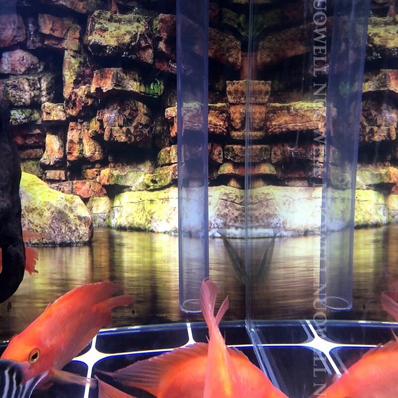 Length 50cm O.D 16~280mm Transparent UPVC Pipe Aquarium Fish Tank Visiable PVC Water Pipe Chemical Liquid Tube Anti-Corrosion