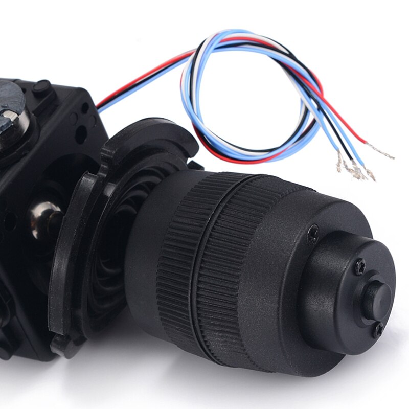 Controle potenciômetro eletrônico de 4 eixos com botão para 10k 4d e fio industrial