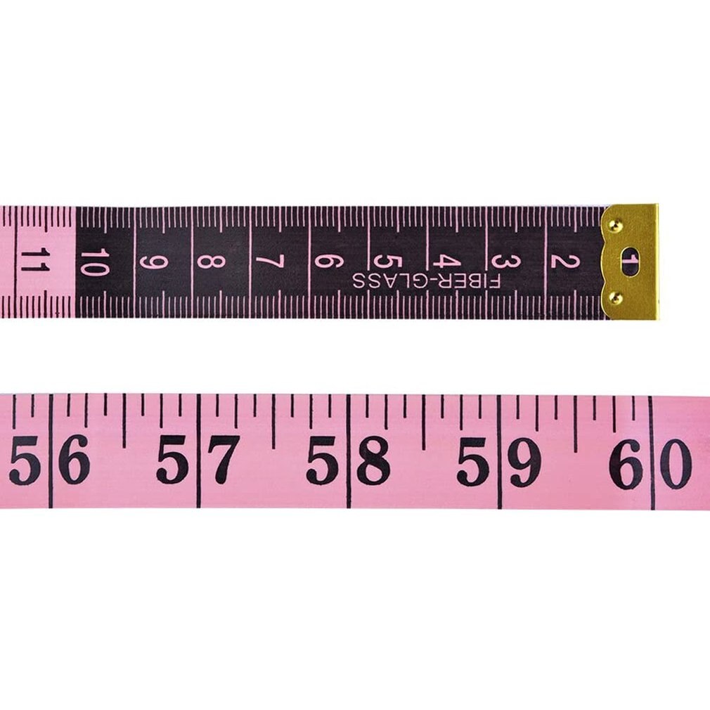 Measuring Tape 1.5M Environmental Pink Sewing Tape Measure Ruler For Sewing Human Body Waist Bust Size Measure Tools