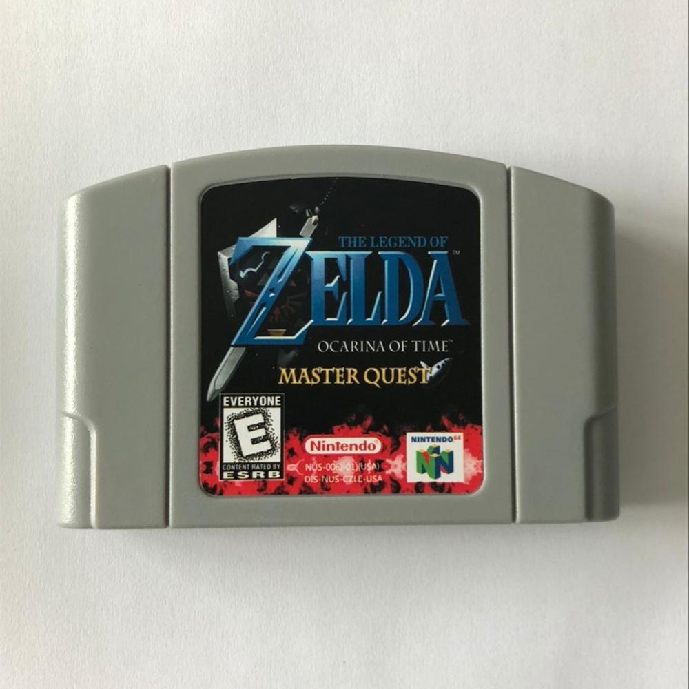 Retro N64 Famosi Classic Cassette Gioco Twitter Popolare ricordi d'infanzia 90S 80S Regali Di Natale per I Ragazzi: zelda QUEST