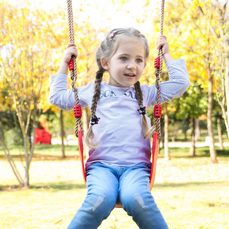 Sports Outdoor Indoor Playground Fun Adult Kid EVA Soft Plate Sheet Children Swing Seat Chair Colorful Plate U-shaped Swing