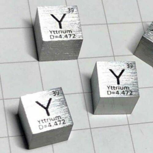 10mm 99.9%  hochreinheit yttrium metallterning geschnitzte element periodensystem