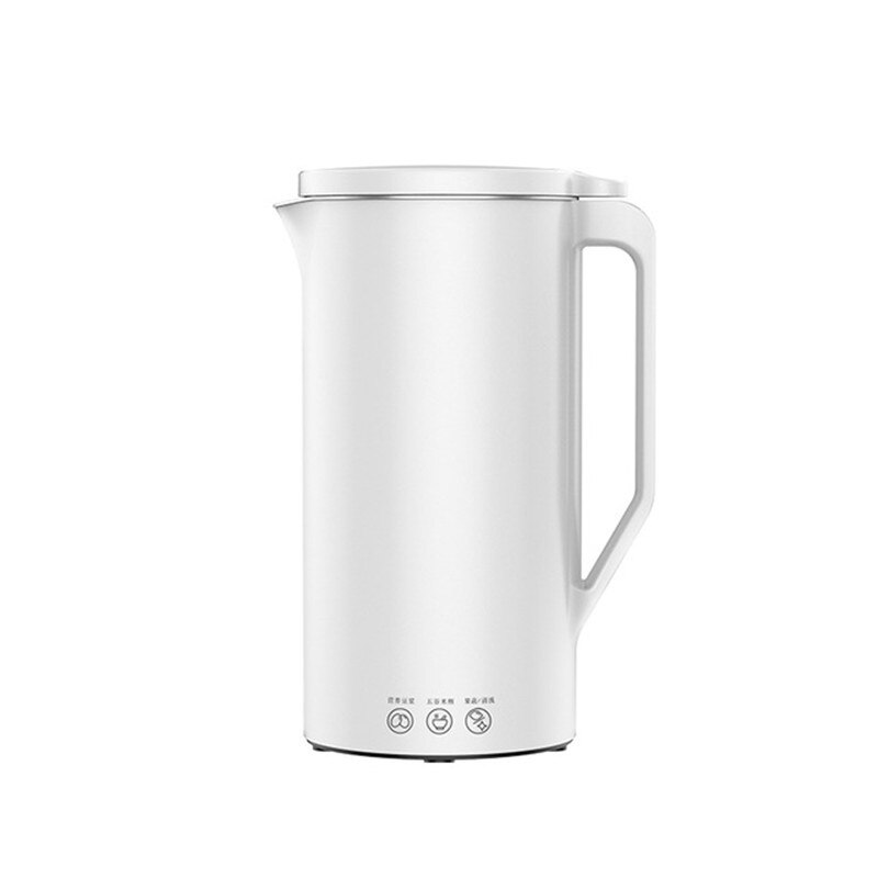 Sojamjölk maskin juicer automatisk uppvärmning filterfri sojabönor vegan mjölkjuice maker köksredskap 110v/220v: Vit / Storbritannien