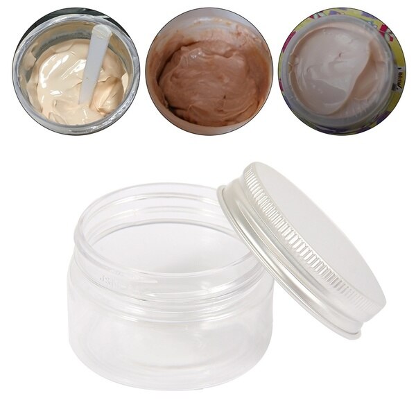 10 Pcs 20 Ml/30 Ml/50 Ml/100 Ml/120 Ml Aluminium Cap Voedsel Opslag tin Pot Cosmetische Lippenbalsem Jar Olie Wax Lege Fles Sample Containers