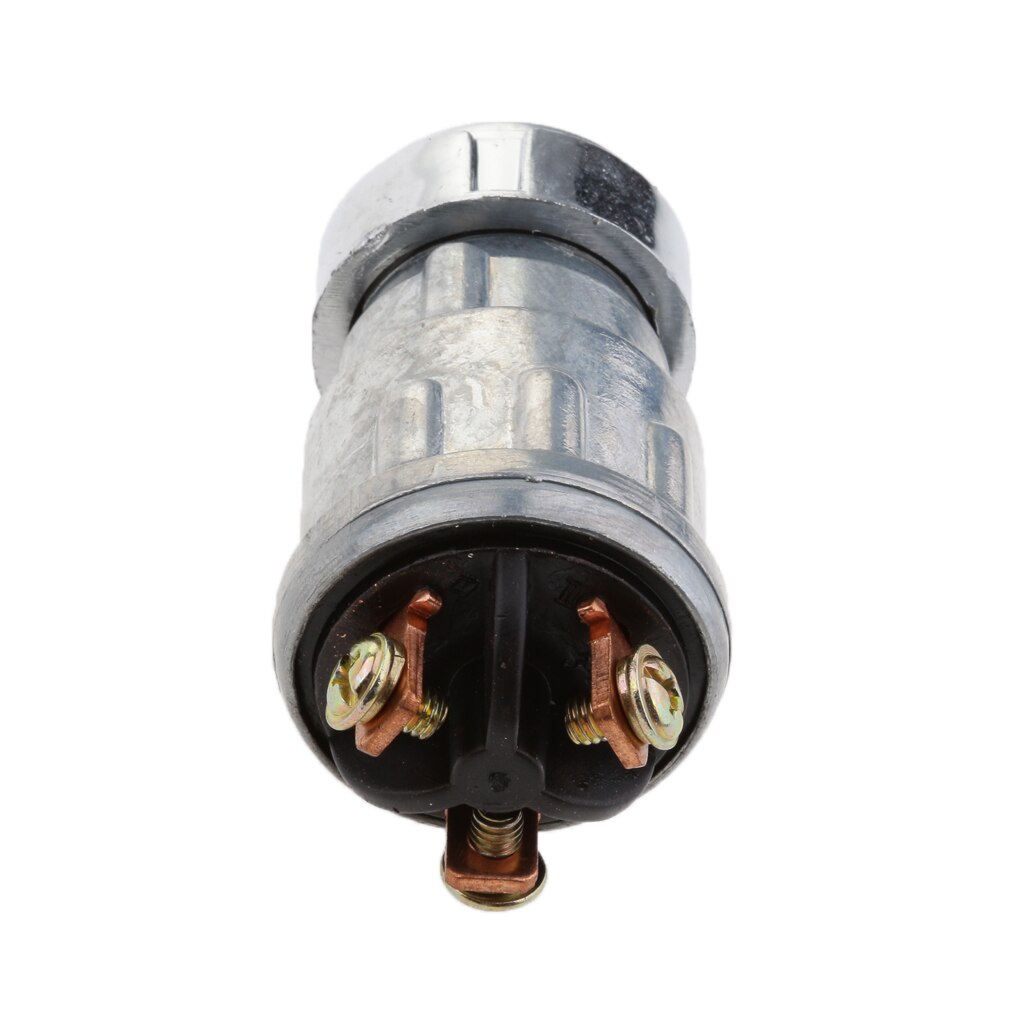 Universal 12V Ignition Cylinder Switch Lock+2 Keys 3-Position For Car Truck Universal 12V Ignition Switch Metal