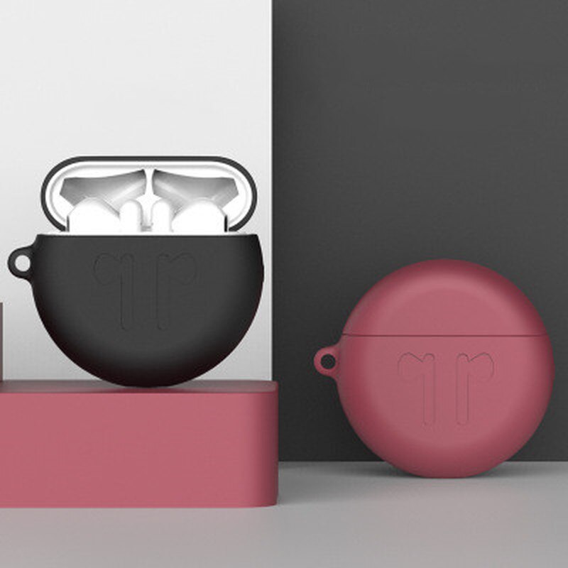 Siliconen Case Voor Huawei Freebuds 3 Headset Case Effen Kleur Draadloze Bluetooth Oortelefoon Beschermhoes Accessoires Met Haak