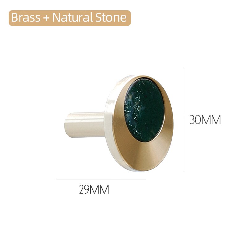 Brass Door Handles Stylish Modern Kitchen Cabinet Handle Simple Hooking Door Handle for Wardrobe Dresser: Natural J