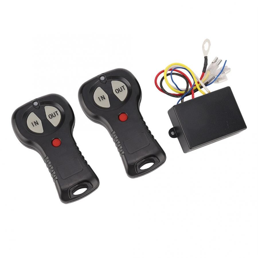 Wiel Afstandsbediening 1 Paar 12V Universele Draadloze Lier Afstandsbediening Controller Kit Voor Auto Vrachtwagen Auto Universal Steering