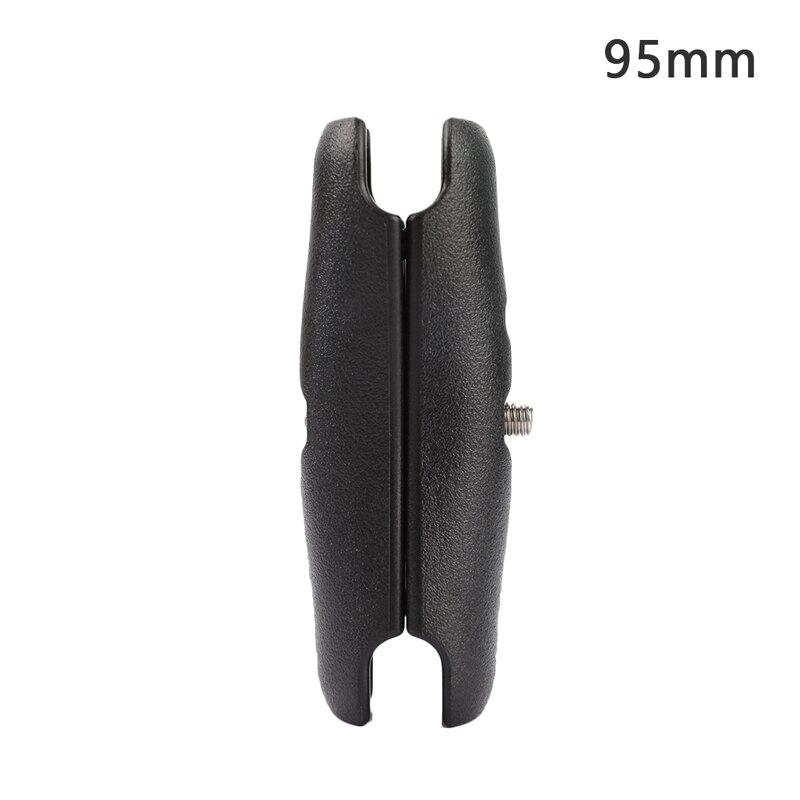 Double Socket Arm with 1 inch Ball Base Mount Motorcycle Camera Extension: D