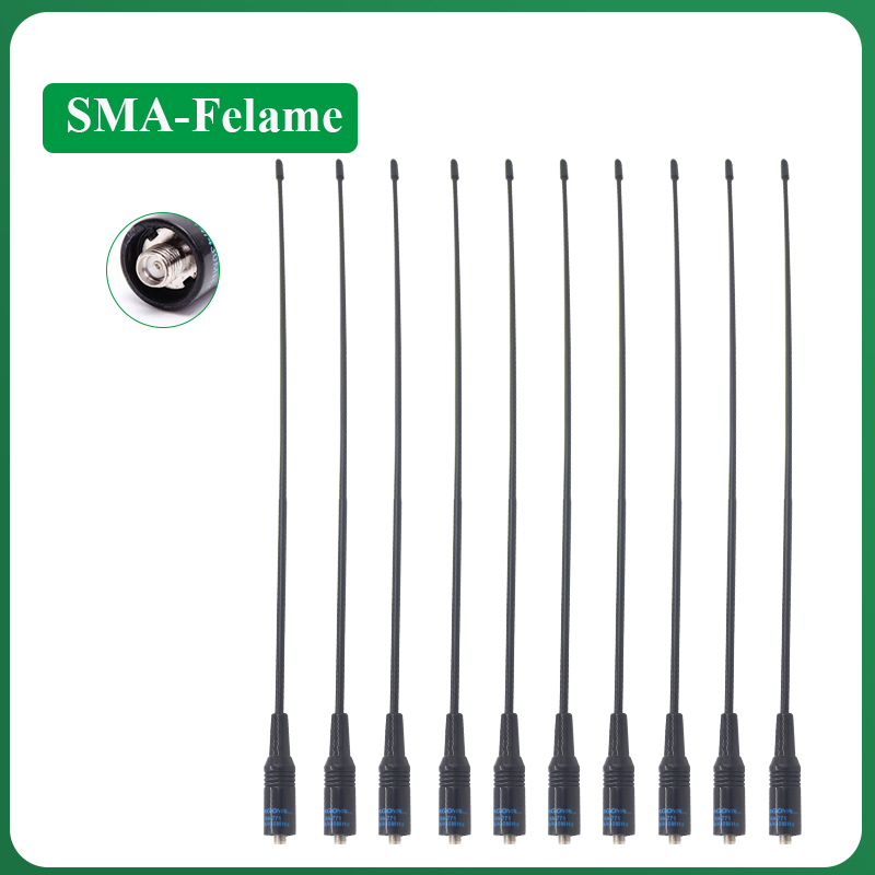 Nagoya NA-771 Antena Antenas de Alto Ganho VHF/UHF SMA-Fêmea Para Quansheng UV-K5 UV-K6 Baofeng DM-1701 UV-21 UV-18 Pro M-5R Radios: Laranja