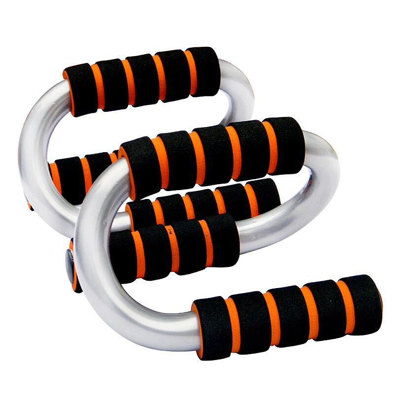 Sports Push Up Bar S Shaped Push-Up Rack Comprehensive Fitness Exercise Stainless Steel Pushups Arm Muscle Training