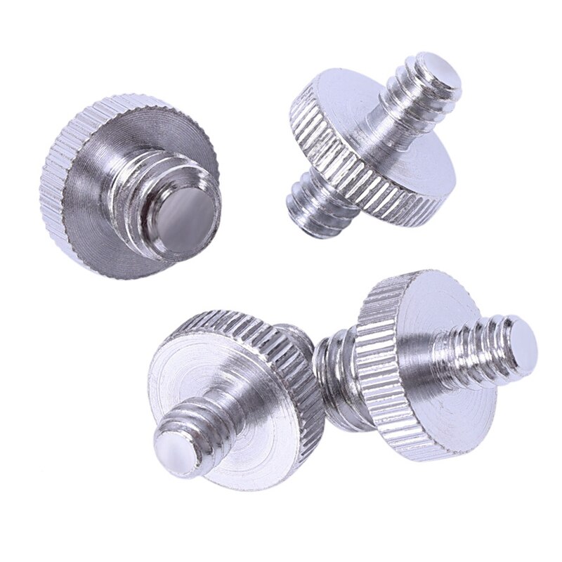 Aluminium Alloy Mini Ball Head 1/4inch Mount with Camera Screw Adapter (4 Pieces)