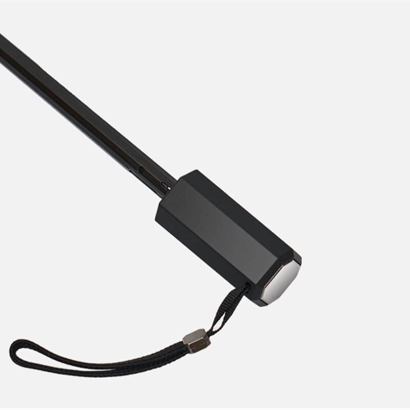 Claude Monet Oil Painting Umbrella Portable Manual 3-fold Rain Sun Umbrella For Women Parasol