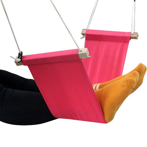 Polyester Fuß Rest Schreibtisch Hängematte, Mini Büro Unter Schreibtisch Fuß Rest Stehen Fuß Hängematte, Einstellbare Schreibtisch Füße Hängematte: 02