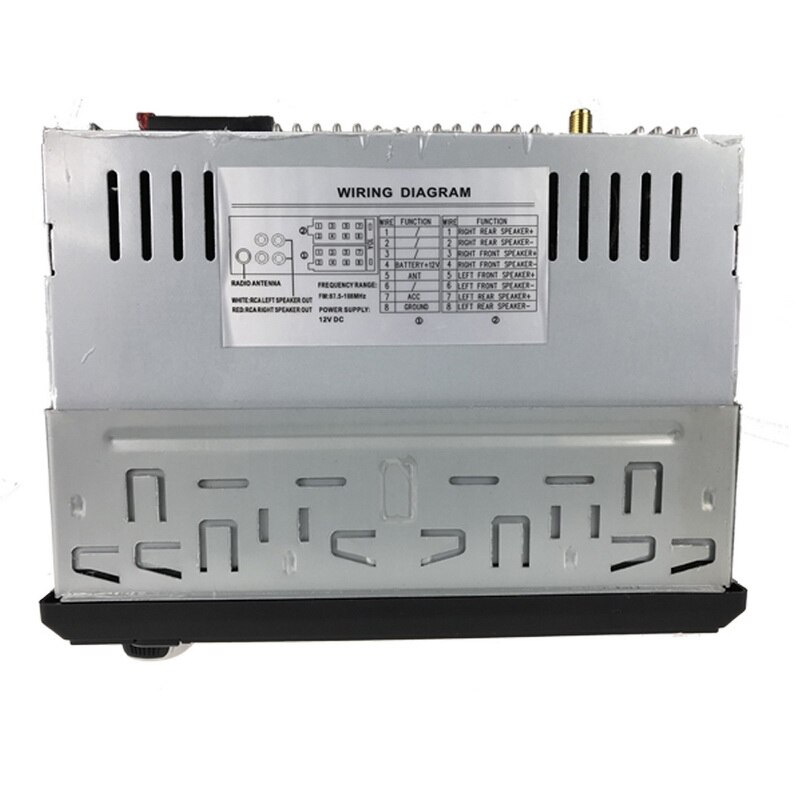 LCD Screen RDS 1 Din Car Radio DAB+ Car Bluetooth Card Machine Digital Audio Broadcast MP3/WMA Hands-Free FM USB SD