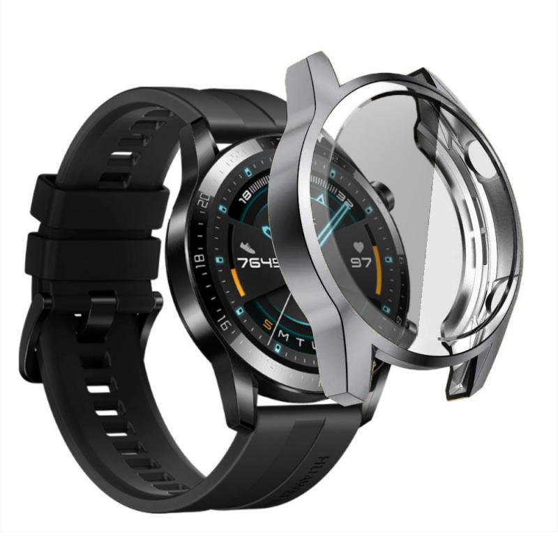 Schutzhülle Für Huawei Uhr GT 2 46mm Weiche TPU voll Bildschirm Schutz fallen Für Huawei Gt Uhr Schutz abdeckung Zubehör: 5