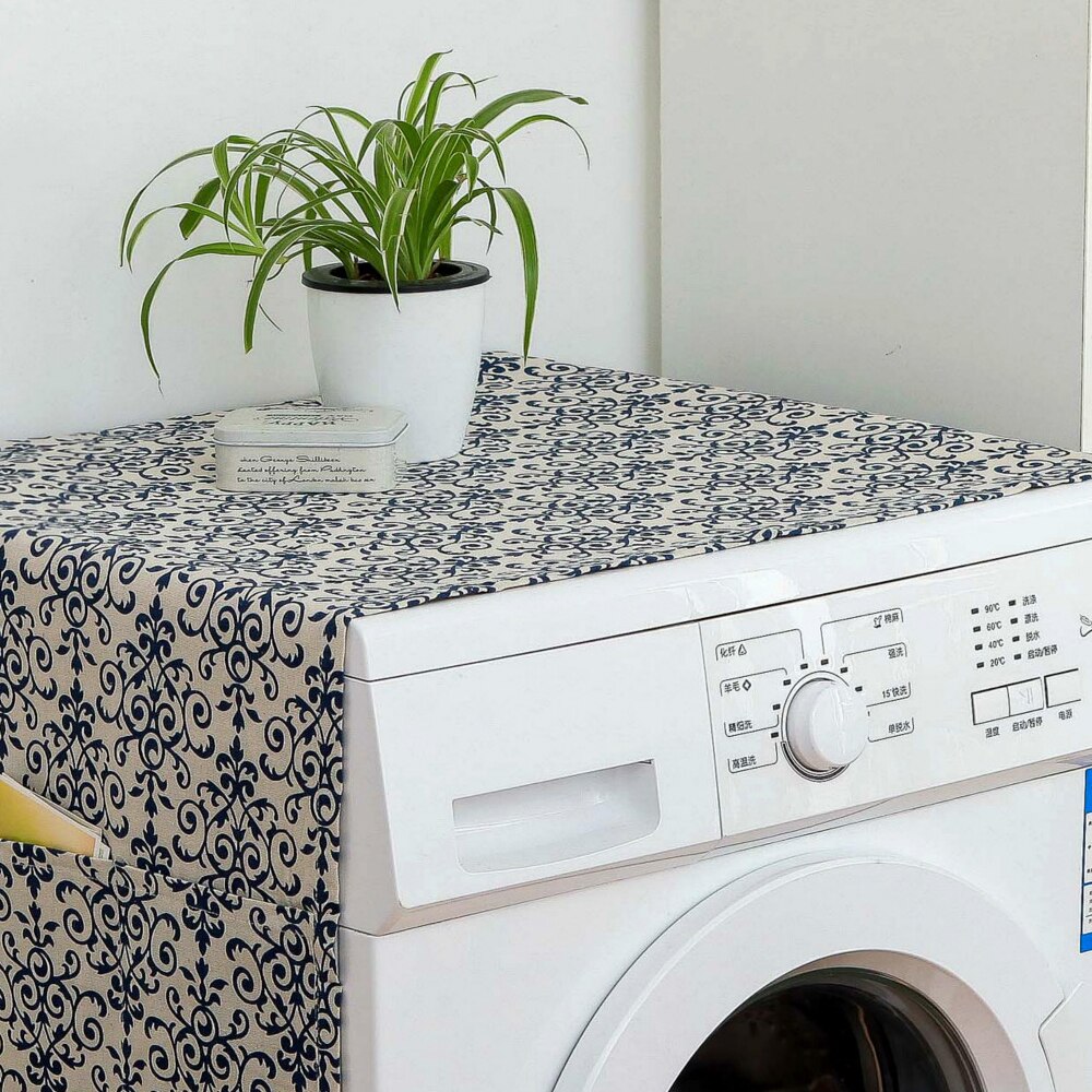 Hoomin hjem organisation køleskab klud vaskemaskine dækning vaskemaskine dæksel