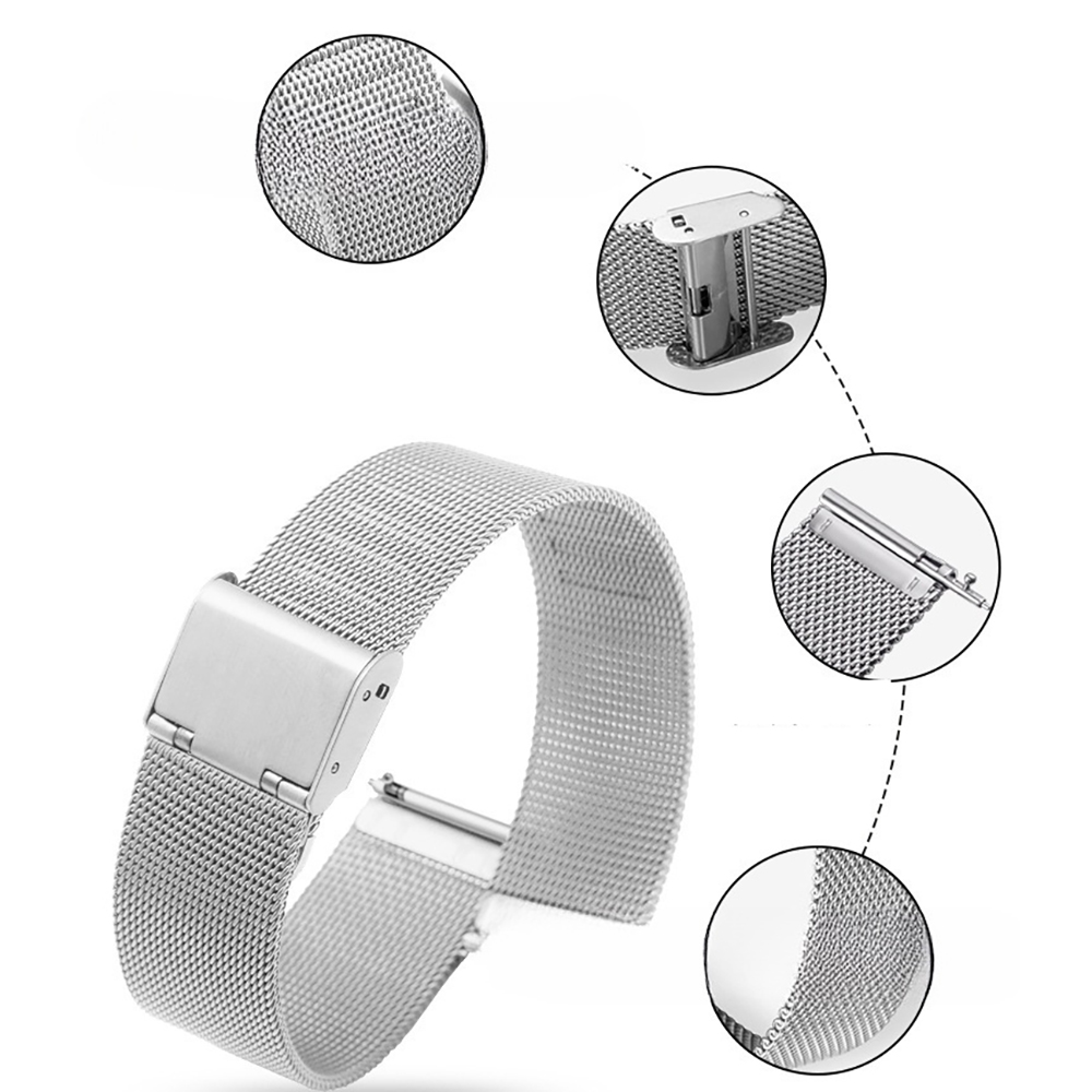 20mm 22mm Metal Strap For TicWatch Pro 3 GPS Ultra LTE Smartwatch Loop Bracelets For TicWatch GTW/GTK/GTA E3 E2 S2 GTH 2 Strap