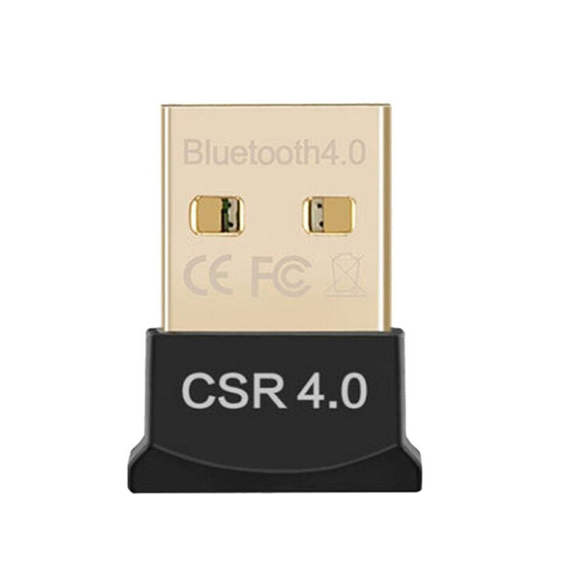 Mini USB Bluetooth Adapter V 4.0 Dual Mode Adaptador Bluetooth Dongle Wireless Bluetooth Receiver Computer Adapter For Win7/8/10: Square head