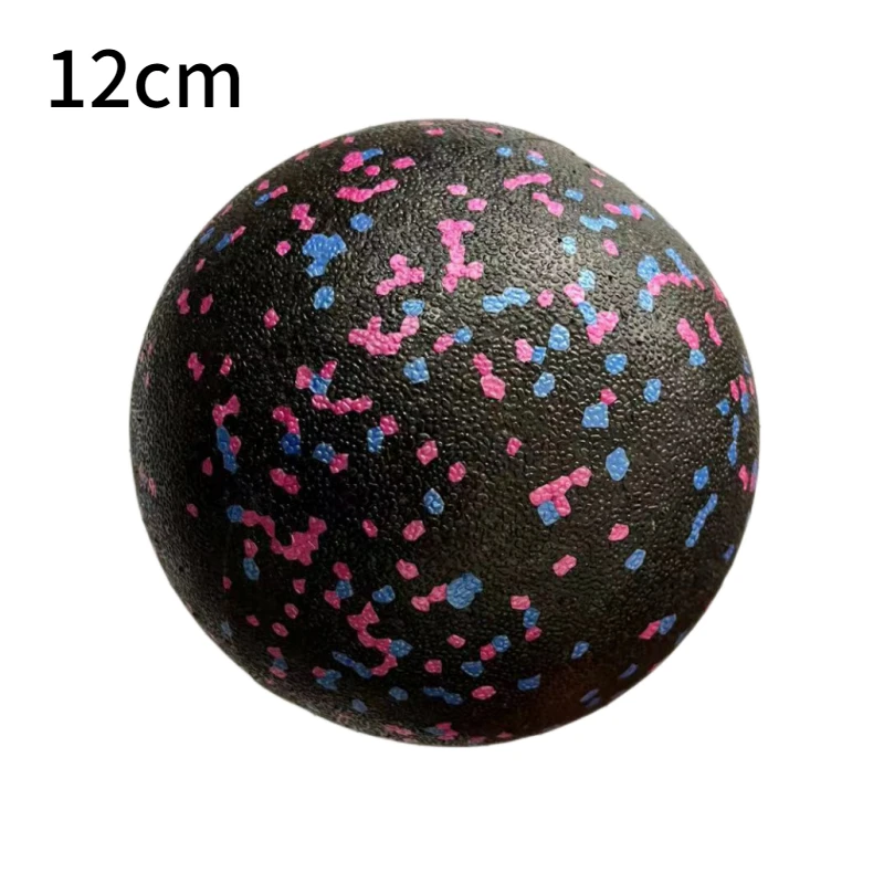 Fitnessball, hochdichter EPP-Erdnuss-Massageball, leichter Rücken-/Nacken-/Fuß-Mobilitätsball, tiefe Gewebe, myofasziale Entspannung: Rosa