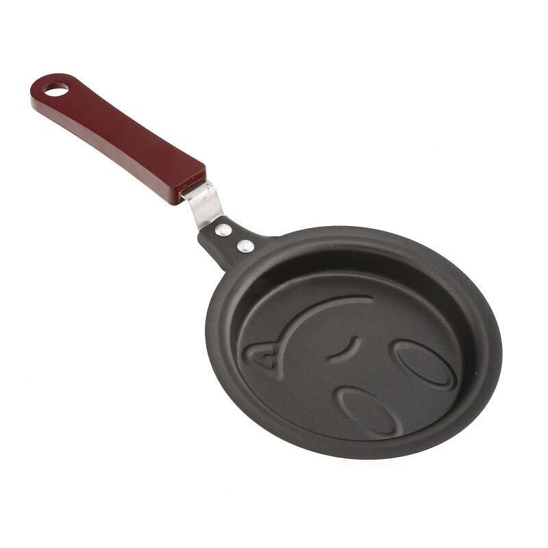 Lachend Gezicht Ei Koekenpan Wafel Ontbijt Koekenpan Pannenkoeken Keuken Schoonmaakartikelen Mini Pot DIY Keuken Accessoires