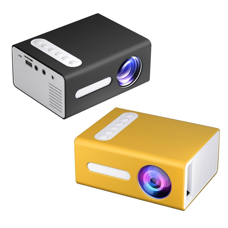 T300 Led Mini Projector Home Theater Media Audio Player Ondersteuning 1080P Video Pocket Draagbare Projector