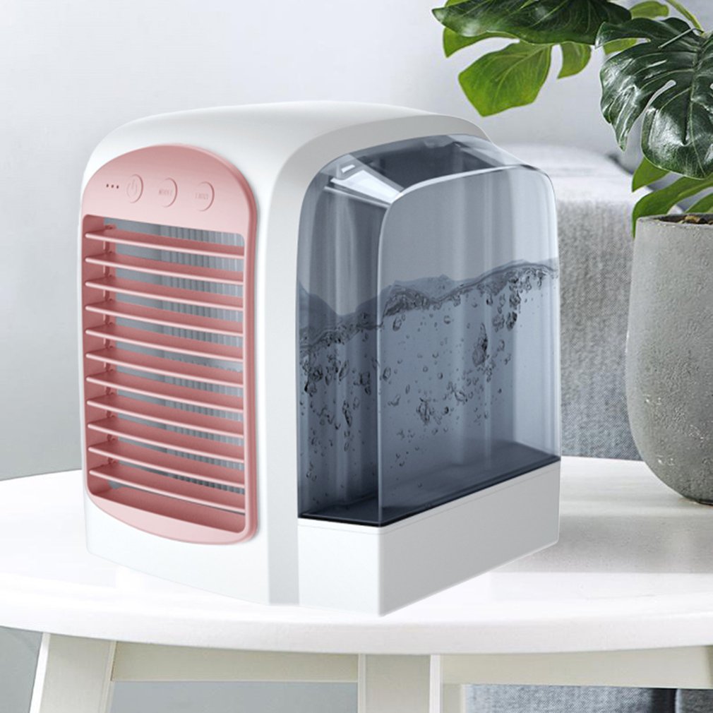 Mini portable air conditioner Water Cooled Fan USB Office Desktop Handheld Fan Water Fan Portable Air Conditioning Fan