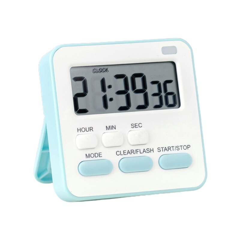 Mini Display Kitchen Timer Students Games Alarm Clock Sports Timer for Workouts