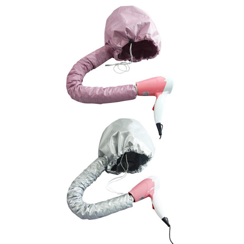 Secador de pelo de peluquería suave y duradero para mujer, gorros sombreros suaves para el cuidado del cabello, gorro de peluquería, sombrero para vapor 1