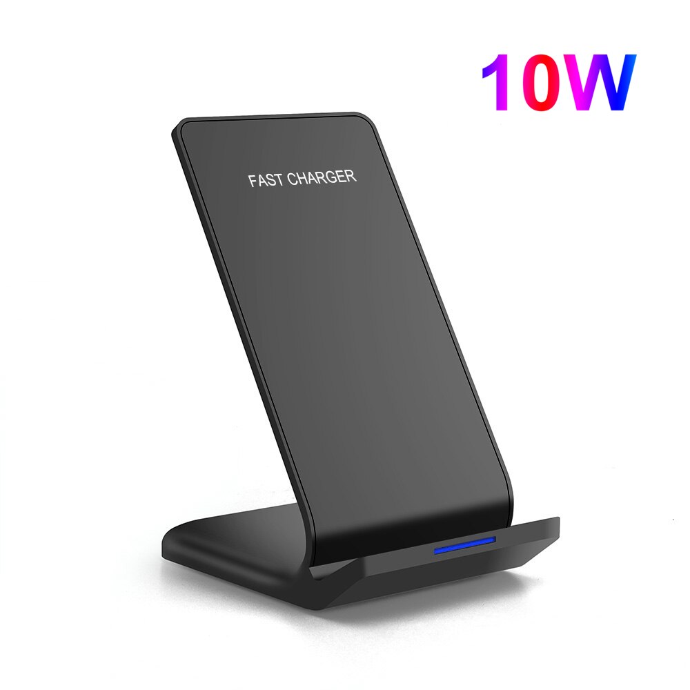 Fdgao 30W Qi Wireless Charger Stand Voor Iphone 12 11 Pro Xs Max Xr X 8 Samsung S20 S10 s9 Inductie Snel Opladen Dock Station: 10W