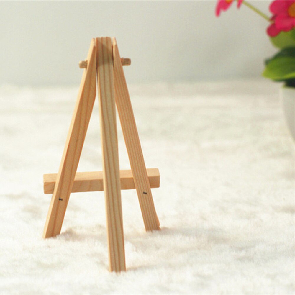 Pack of 8 Practical DIY Durable Mini Wooden Display Easels for Display Painting Art Crafts