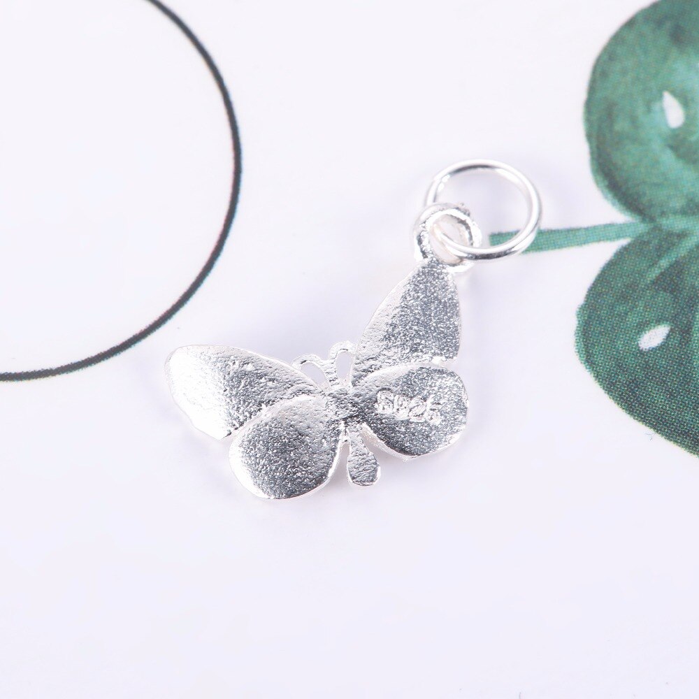 925 sterling silver handmade Exquisite pendant of butterfly for Women Sterling Silver Jewelry Necklace bracelet accessories 1PCS