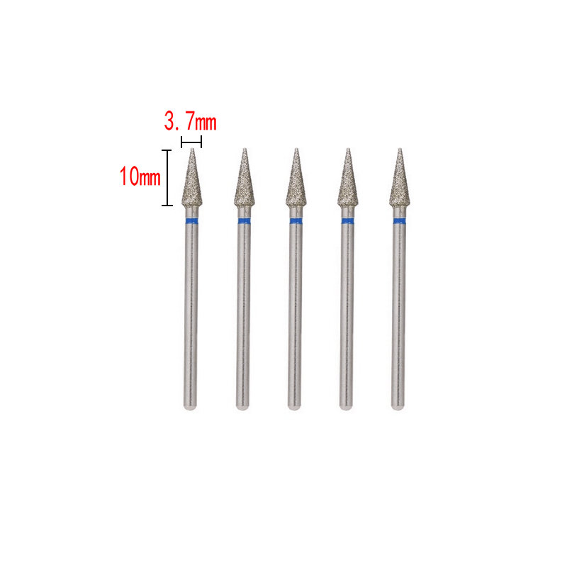 Brocas de unha de silicone de borracha, cabeça grande broca de unha amortecedor moinhos para manicure pedicure ferramentas de limpeza de cutícula removedor de pele: JGS 5-11