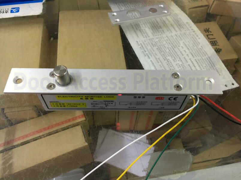 Slim size bolt lock 5 cables electro thin small size bolt lock for access controller system and door locker kit