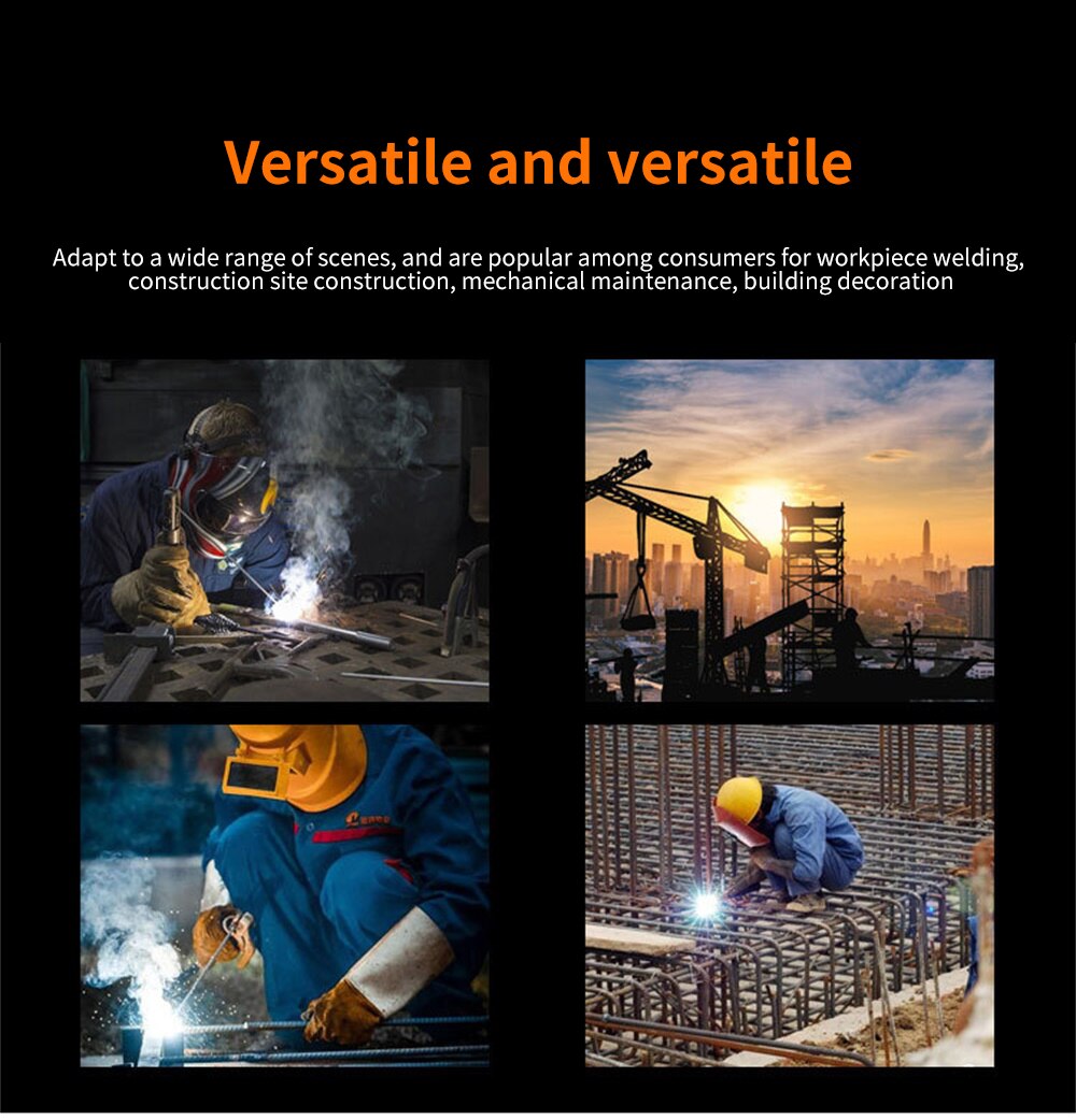 US 800A Welding Tongs Electrode Holder Copper Brass Clamp Rod Handle Accessories Non-slip Handle Clamp Tool Industry