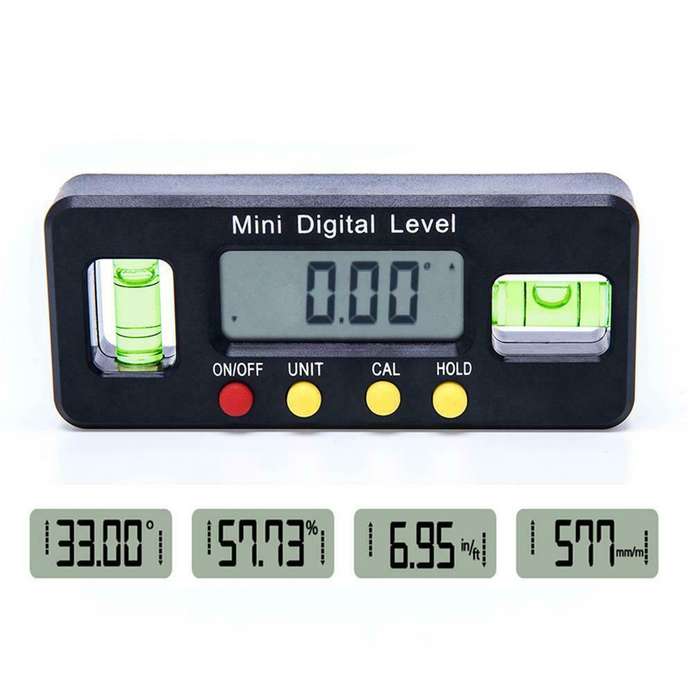 Mini 150 Mm Digitale Gradenboog Inclinometer Level Box Hoek Finder Meet Bevel Box Goniometer Magneet Gauge Heerser Carpenter Tool