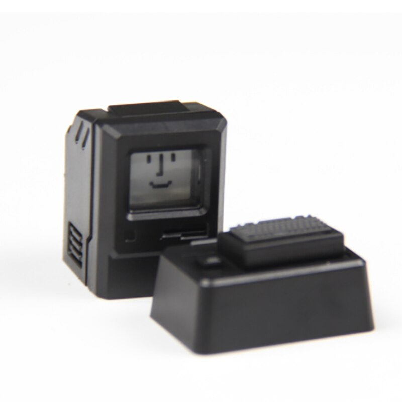 IDOBAO Retro Computer Personality Translucent Keycap for MX Switch Mechanical Keyboard: black
